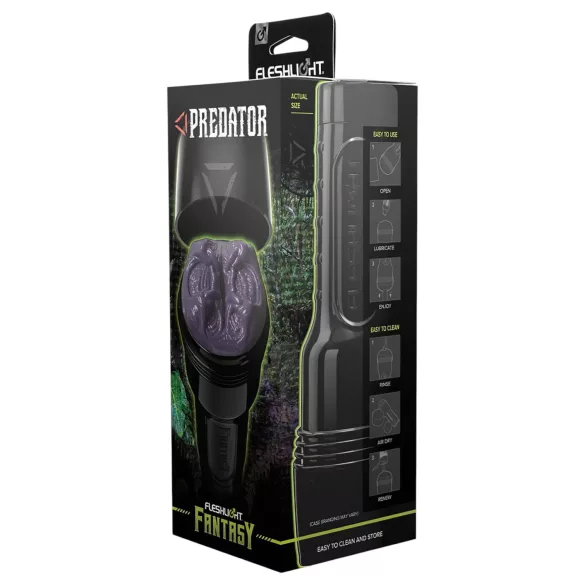 Fleshlight Fantasy Predator - фентъзи изкуствена вагина мастурбатор (лилав)