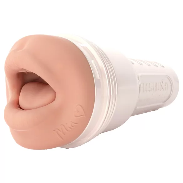 Fleshlight Mia Malkova - реалистична изкуствена уста мастурбатор