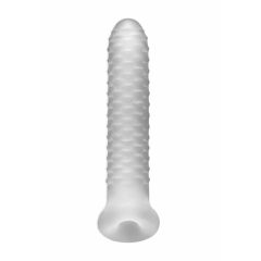   Fat Boy Checker Box - обвивка за пенис (19 см) - млечно бяла