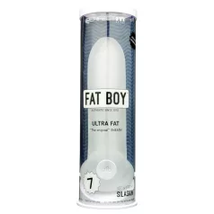   Perfect Fit - Fat Boy Original Ultra Fat - пенис ръкав (19 см, бял)