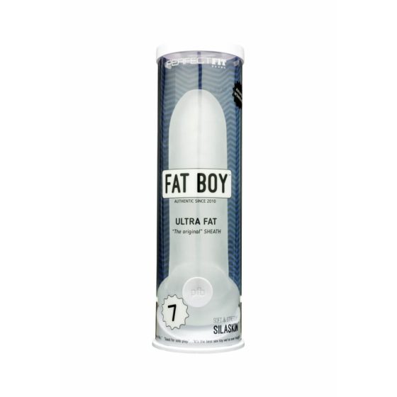 Fat Boy Original Ultra Fat - обвивка за пенис (19 см) - бяло мляко