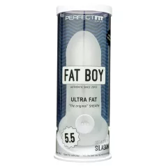   Perfect Fit - Fat Boy Original Ultra Fat - пенисна обвивка (15 cm, бял)
