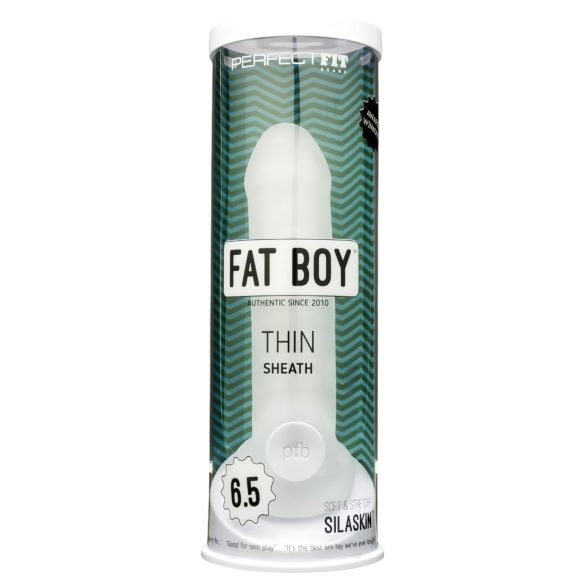 Fat Boy Thin - пенис ръкав (17см) - бял