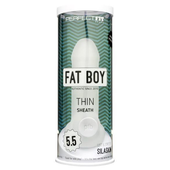 Fat Boy Thin - пенис ръкав (15см) - бял