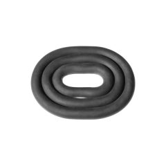   Perfect Fit Ultra Wrap - комплект плътни пръстени за пенис - черен (3бр)