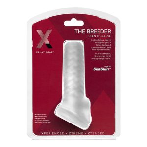 Perfect Fit Breeder - отворена обвивка за пенис (бяло мляко)