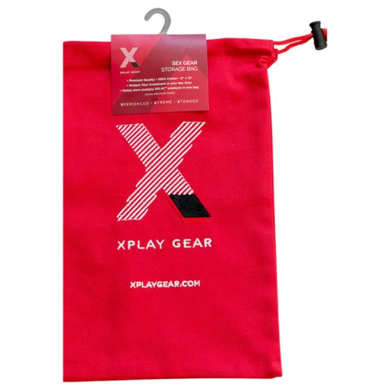 Perfect Fit Play Gear - чанта за съхранение на секс играчки (червена)