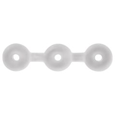   Perfect Fit Triple - комплект от три пенис пръстена (бели)