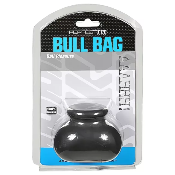 Perfect Fit Bull Bag - торбичка за тестиси и разтегач (черен)