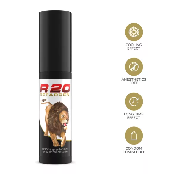 Intimateline R20 - охлаждащ задържащ спрей за мъже (20 мл)