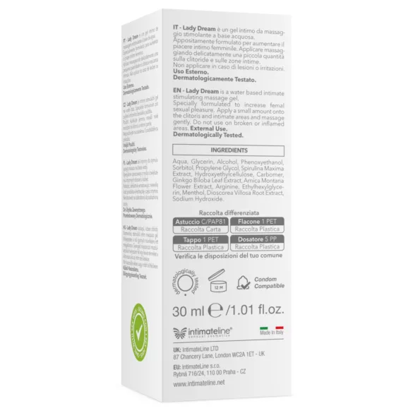 Intimateline Lady Dream - възбуждащ гел за жени (30 ml)