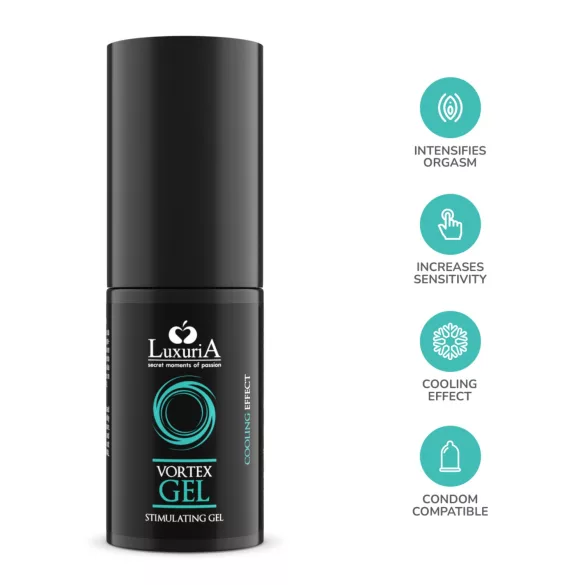 Intimateline Luxuria Vortex - възбуждащ гел за жени с охлаждащ ефект (30 ml)
