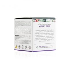   Exotiq Виолетова роза - свещ за масаж (60g) 