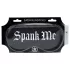 Ох! - сатенена маска за очи с надпис „Spank Me“ (черна)