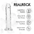RealRock - реалистично дилдо с вендуза (прозрачно) - 12,7 см