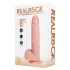 RealRock - въртящ се вибратор - телесен - 20,5 см