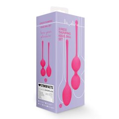   Loveline - комплект топки за гекони с тежест - 2 части (розово)