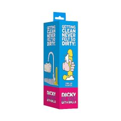   Dicky - сапун с пенис тестиси - ванилия (210g)