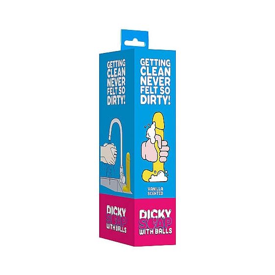 Dicky - сапун с пенис тестиси - ванилия (210g)