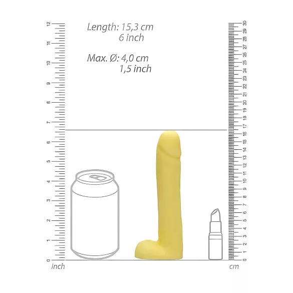 S-Line - Dicky - сапун пенис с тестиси - ванилия (210 г)