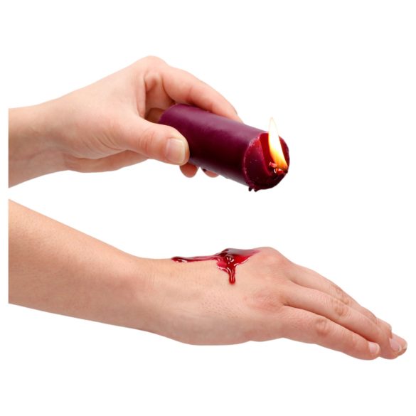 Ouch Rose - масажна свещ с парафин - аромат на роза - 100 g