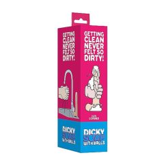   Dicky Cum - сапун с пенис тестиси - естествен (250g)