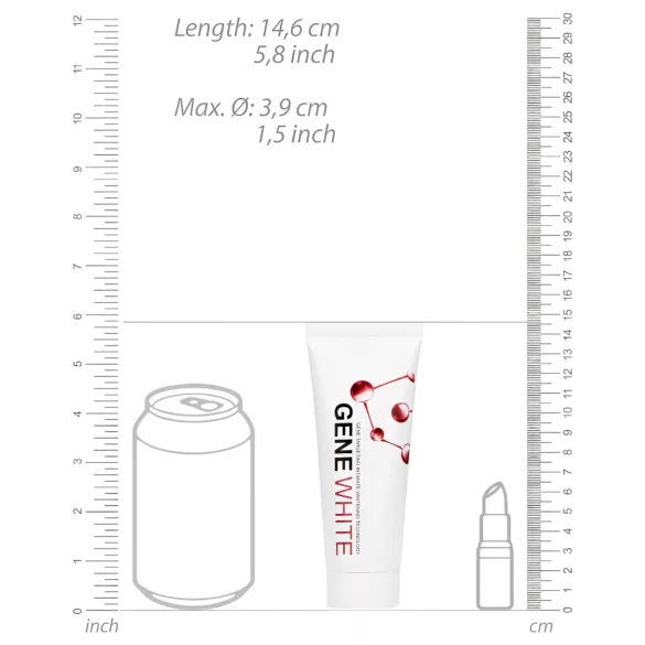 Pharmquests Gene White - избелващ крем за кожа (100 ml)
