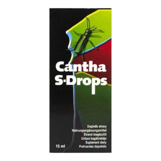 Cantha S-drops - хранителни добавки за мъже - 15ml