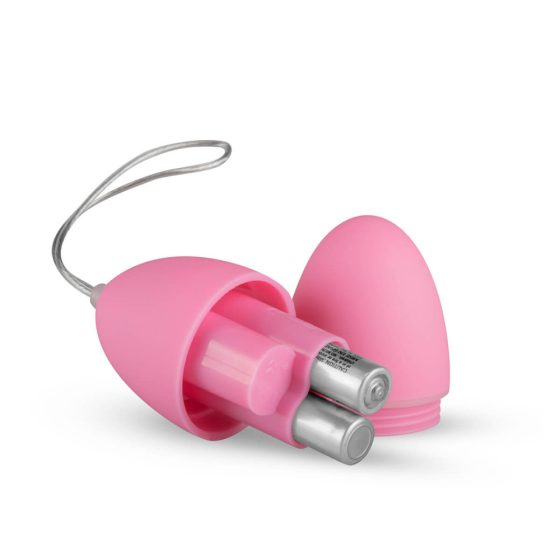 Easytoys - Вибриращо яйце с радио 7 ритъма (розово)