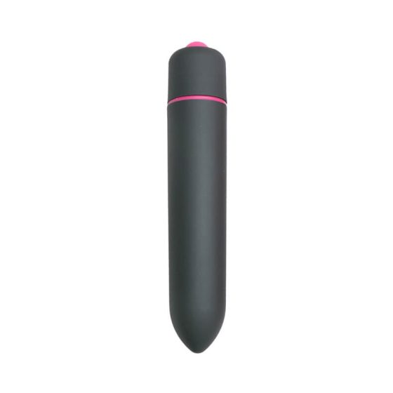 Easytoys Bullet - водоустойчив вибратор с пръчка (черен)