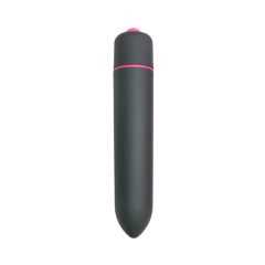   Easytoys Bullet - водоустойчив вибратор с пръчка (черен)