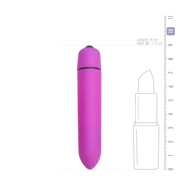 Easytoys - вибратор bullet - водоустойчив - лилав