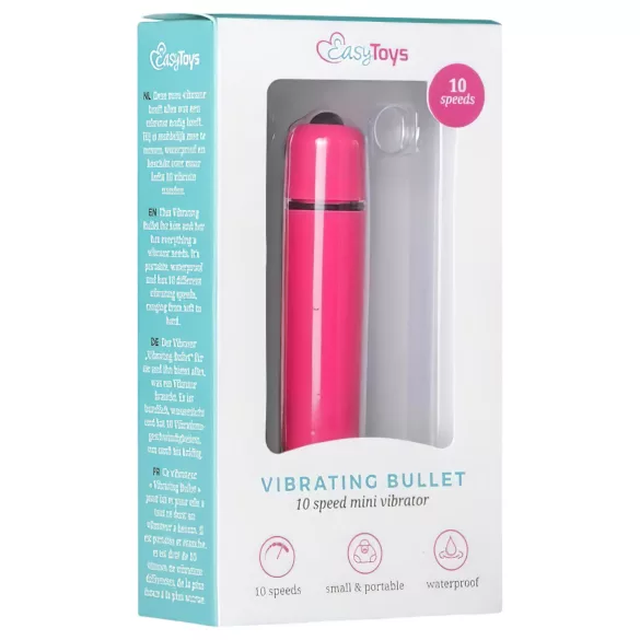 EasyToys Bullet - вибратор тип „булет“ (розов)