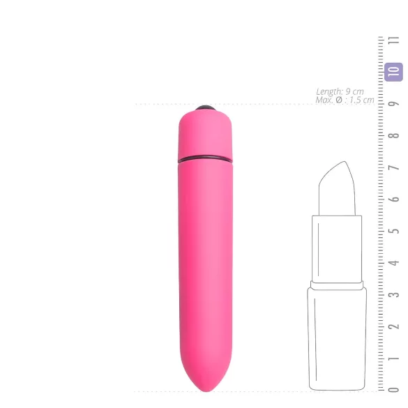 EasyToys Bullet - вибратор тип „булет“ (розов)