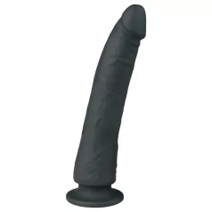   Easytoys - дилдо със вакуумна основа - 100% силикон - 21см - черен