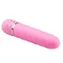 Easytoys Diamond - вибратор ръкавица с релеф - розов
