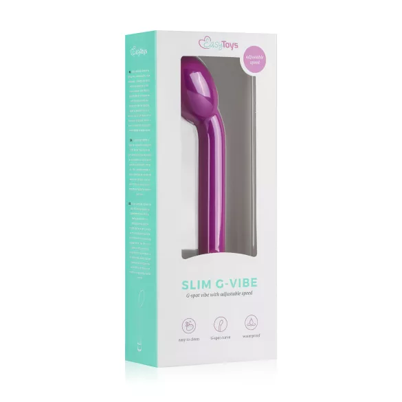 Easytoys - G-точка вибратор - тънък дизайн - лилав