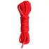 Easytoys Rope - въже за бондаж (5 м, червено)