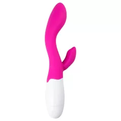   Easytoys Lily - вибратор с клиторна приставка - розов