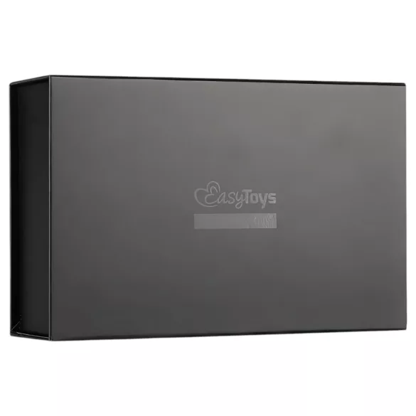 Easytoys - фетиш кучешка каишка и повод - черен