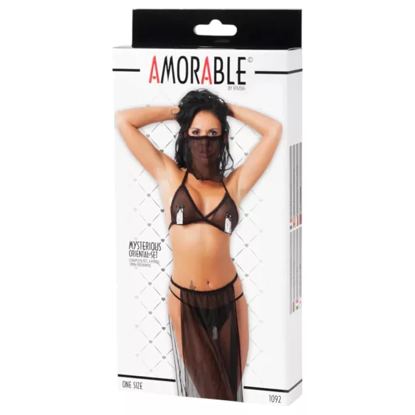 Amorable - костюм за кюмблек (черен) - S-L