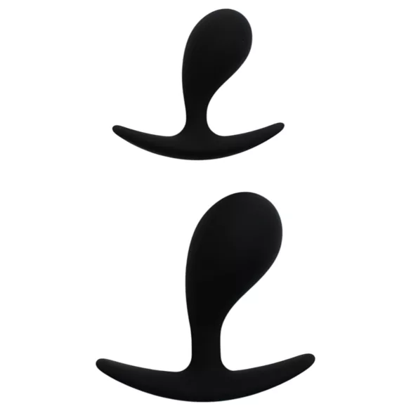 Rimba Copenhagen - комплект анални плъгове (черни, 2 бр.)