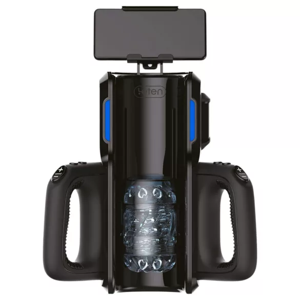 LETEN SM 500 - автоматичен мастурбатор с поставка за телефон - черен
