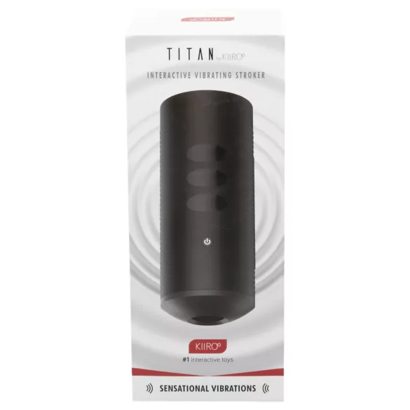Kiiroo Titan - мъжки мастурбатор - интерактивен - черен