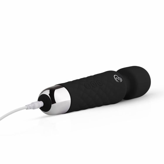 EasyToys Mini Wand - акумулаторен вибрационен масажор (черен)