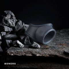   Boners Cocksling - Пръстен за пенис и пръстен за петел (сив)