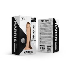   Real Fantasy Harris - реалистичен вибратор - 15 см (естествен)