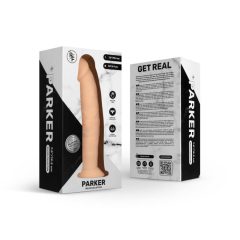   Real Fantasy Parker - реалистичен вибратор - 19 см (естествен)