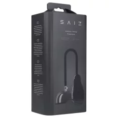   Saiz Premium - автоматична помпа за вагина - прозрачно-черна