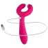 Easytoys Couple - вибратор за двойки - акумулаторен, водоустойчив - розов